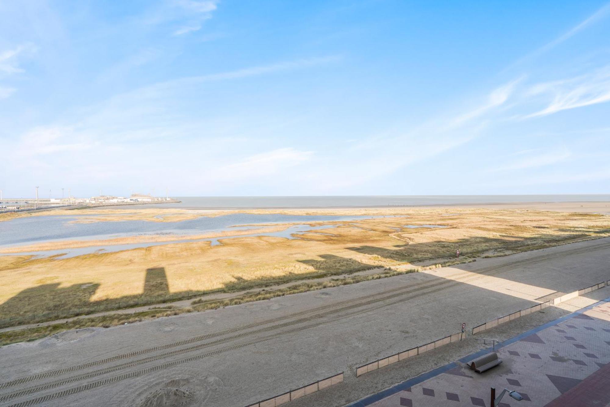 Ontspannen Aan Zee App Met Frontaal Zeezicht - 4P Knokke-Heist Exterior foto