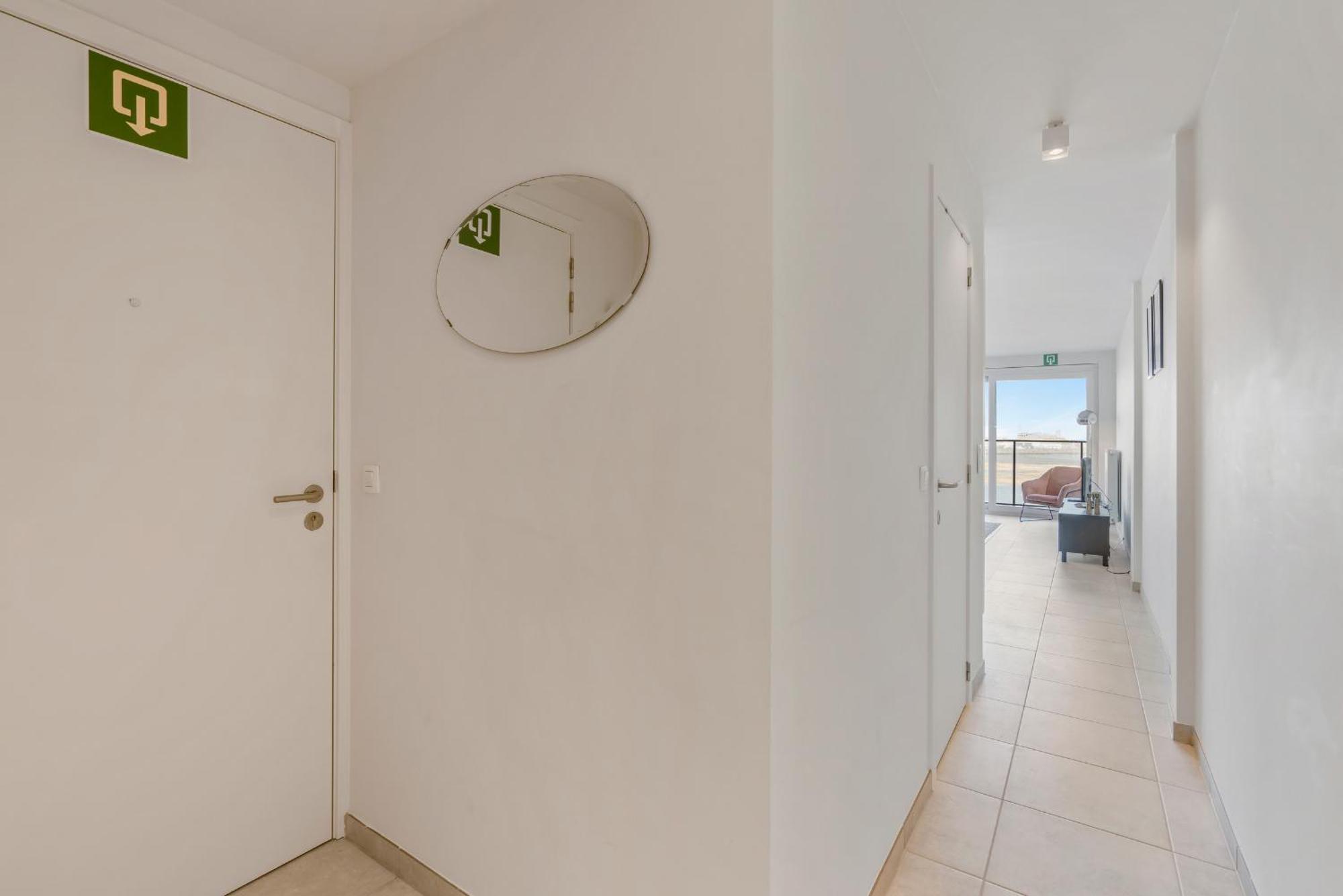 Ontspannen Aan Zee App Met Frontaal Zeezicht - 4P Knokke-Heist Exterior foto