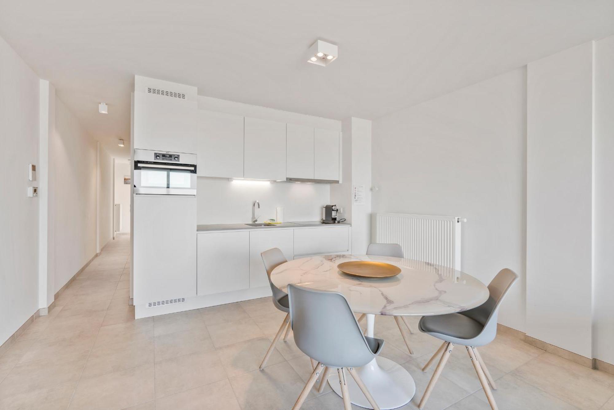 Ontspannen Aan Zee App Met Frontaal Zeezicht - 4P Knokke-Heist Exterior foto