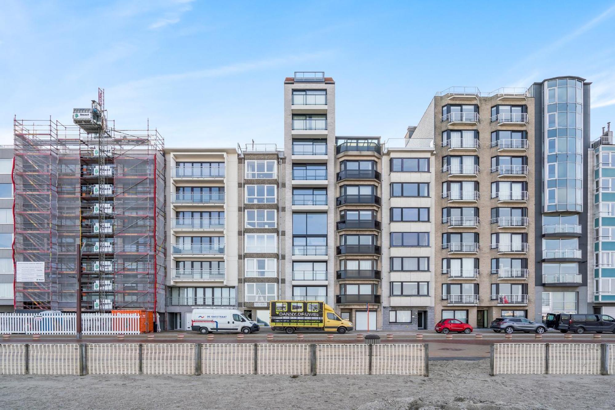 Ontspannen Aan Zee App Met Frontaal Zeezicht - 4P Knokke-Heist Exterior foto